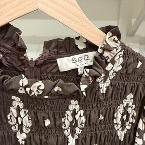 Sea New York Sonia print long sleeve dress